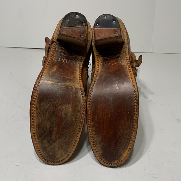Bed Stu boot golden tan distressed wrapped - Picture 8 of 16